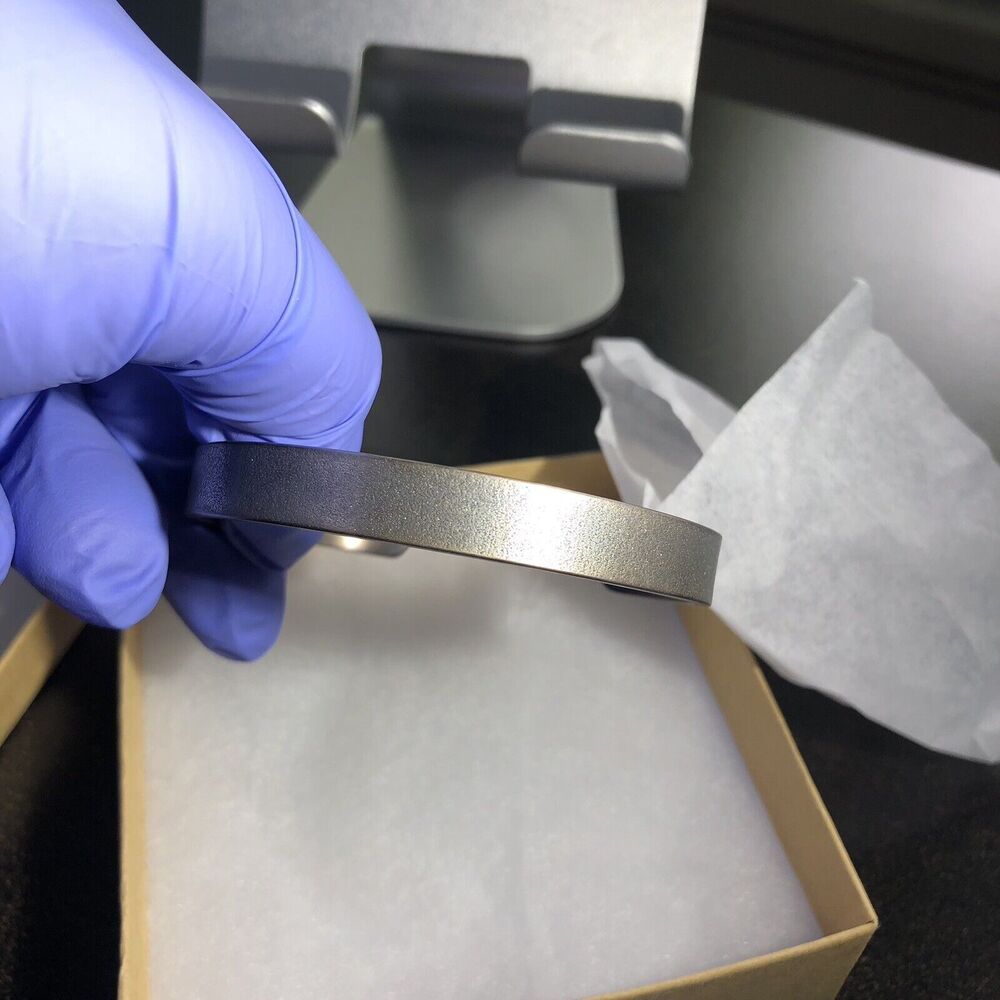 Sterling Silver Boho Cuff Bracelet - Stackable Handmade Southwest Chic Bangle - Picture 5 of 8